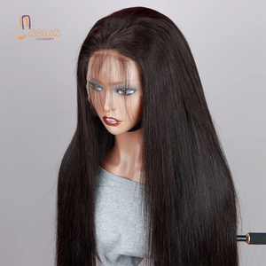 Perruque sans colle en cheveux brésiliens Remy, style lisse, avec closure en soie, densité 150%, meilleur prix du marché pour femmes - Product Image 1