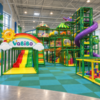 Aire de jeux intérieure sur le thème de la princesse Vabibo, trampoline, bowling, jeux d'arcade, salle de jeux VR laser, piscine à balles, personnalisable pour enfants