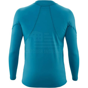 Personalizar el diseño de su propia ropa de entrenamiento Hombres Rash Guard Etiqueta privada Hombres Rash Guard - Product Image 4