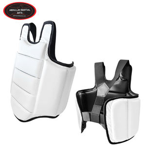 Protector de Pecho para Boxeo de Piel Sintética PU, Color Blanco, Nuevo, del Mejor Proveedor, OEM ODM, de ABDULLAH MARTIAL ARTS - Product Image 4