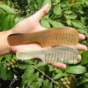 หวีผมเขาควายสำหรับนวดร้านเสริมสวยแบบกำหนดเองได้ประโยชน์มากมายสำหรับร่างกายผู้หญิงผู้จำหน่ายในเวียดนาม - Product Image 5