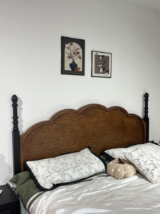 Cama de Plataforma Moderna de Madera Maciza con Tamaño Personalizado Disponible para Muebles de Dormitorio - Product Image 5