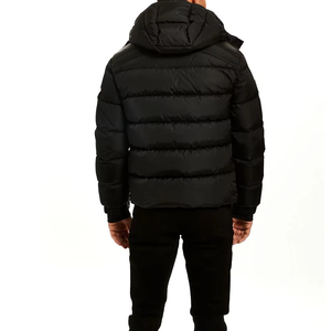 Chaqueta Acolchada Unisex de Invierno, Diseño Nuevo, Cálida, para Exteriores, con Capucha, Logotipo Frontal, Impermeable y Resistente al Viento, para Adultos, Superventas - Product Image 2