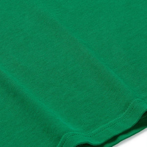 T-shirt en coton épais 300gsm T-shirt à manches courtes vert pour hommes femmes T-shirt vierge en gros - Product Image 3