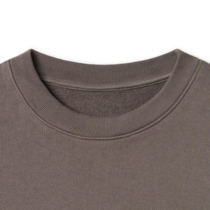 สเวตเชิ้ตคอปกสีขาวสำหรับผู้ชายเสื้อสเวตเชิ้ตผ้าเกล็ดปลาทำจากผ้าฝ้าย100% - Product Image 3