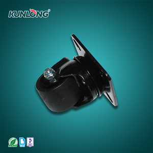 SK6-B5078P hochwertige schwarze Hochlast-Schwenk rolle ohne Lärm - Product Image 3