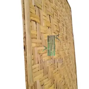 자연 에코 친화적 인 벽 칸막이로 대나무 직조