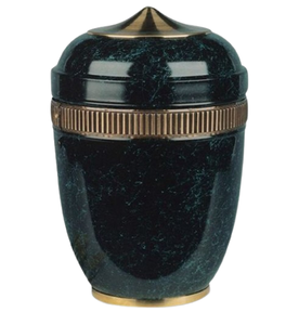 Urne funéraire en métal de meilleure qualité Urne commémorative Urne funéraire en émail pour adultes pour cendres humaines - Product Image 1