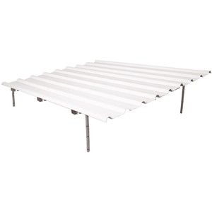 แผ่นโลหะเคลือบหลังคาสำหรับกล่องสุนัข-200x237 cms. - Product Image 1