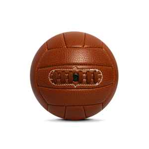 Mini ballon de football rétro pour enfants | PVC souple, cousu à la machine, vessie renforcée | Idéal pour les cadeaux, les promotions et les souvenirs - Product Image 1