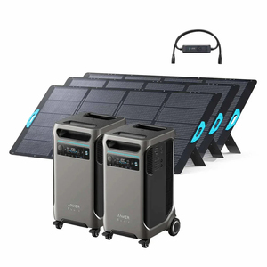 โปรโมชั่นสุดฮอต Ankeer Soliix F3800 x 2 + ฮับจ่ายไฟคู่ ระบบพลังงานสำรองแบบพกพา ระบบพลังงานแสงอาทิตย์ ควบคุมผ่านแอปพลิเคชัน ใช้งานกลางแจ้งได้ - Product Image 1