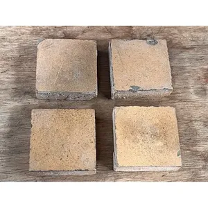 Cổ Victoria MAW & co <span class=keywords><strong>1.5</strong></span> <span class=keywords><strong>inch</strong></span> vuông encaustic sàn gạch 4 vàng khai hoang gạch - Product Image 1