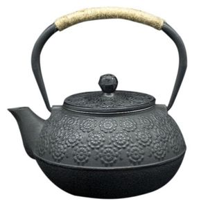 Tetera de Hierro Fundido con Infusor de Acero Inoxidable para Té de Hojas Sueltas y Bolsitas de Té, Apta para Estufa - Product Image 3