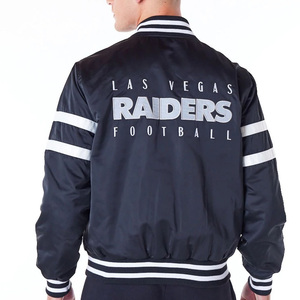 High Quality Custom Button <b>Men</b> Bomber <b>Jackets</b> Blank Silk Satin Varsity Letterman Baseball <b>Jackets</b> Embroidered Logo Manufacturer - Product Image 2