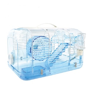 720-A OEM ODM personalizado forma cuadrada multicolor nueva mascota bebé hámsteres casa jaulas y portadores - Product Image 1