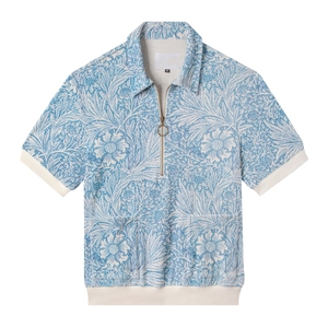 Camisa Vacation Cabana para Hombre, Manga Corta con Cuello Camp, Servicios OEM y ODM, Fábrica de Ropa Personalizada para Resorts - Product Image 4