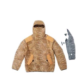 เสื้อฮู้ดคลุมหัวใช้ได้ทั้งชายและหญิง, เสื้อ100% มีซิปผ้าเทอร์มอลกันน้ำสไตล์สตรีทปัก3D - Product Image 6