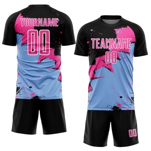 เสื้อทีมฟุตบอลระบายอากาศได้ดีเสื้อทีมฟุตบอลแห้งเร็วเสื้อเจอร์ซีย์ฟุตบอลสำหรับผู้ชาย - Product Image 3