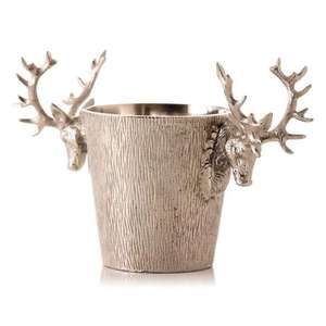 Metal Stag Handles <b>Ice</b> Bucket - Product Image 4