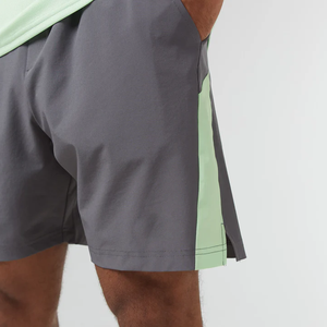 Conjunto de hombres OEM de manga corta de verano deportes de secado rápido gimnasio con top de manga corta y chándal corto deportivo - Product Image 6