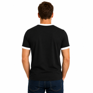 High Quality <b>Men</b> T <b>Shirt</b> Solid Colour O Neck Tee Comfortable Breathable Cotton 220g Regular Fit Casual Streetwear Short Sleeve - Product Image 2