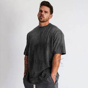 Venta al por mayor fabricante de camisetas transpirable Pakistán Boxy algodón de gran tamaño en blanco logotipo personalizado hombres camiseta - Product Image 4