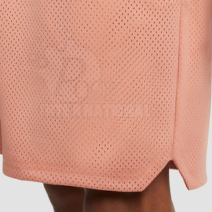 Pantalones cortos de malla personalizados para hombre, Shorts de malla teñidos, con cintura elástica, superventas - Product Image 4