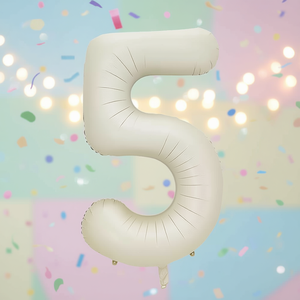 ลูกโป่งปาร์ตี้เลิฟ หมายเลข N5 สีครีม ขนาด 100 ซม. บรรจุ 12 ลูก/ถุง - Product Image 3