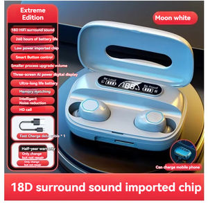 M9 크로스보더 신형 무선 헤드셋 TWS 인이어 긴 배터리 수명 고음질 화창베이 헤드셋 도매 - Product Image 6