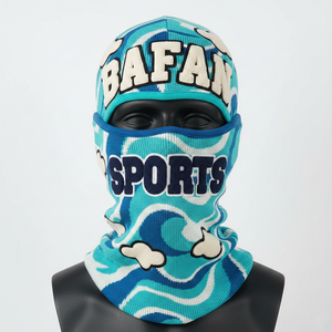 Pasamontañas Completo para Hombre, Premium, 250 GSM, Poliéster y Algodón, Tejido Jacquard, Cálido para Invierno, Suave, con Logotipo Personalizado - Product Image 6