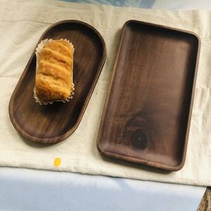 VITRAPRO-bandeja de madera cuadrada para café, té, Plato decorativo, vajilla de boda, utensilios hechos - Product Image 3