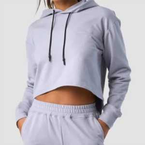 Listo envío personalizado frente invierno mujer Regular polar Sudadera con capucha OEM Casual Streetwear pulóver manga larga al por mayor compradores a granel - Product Image 6