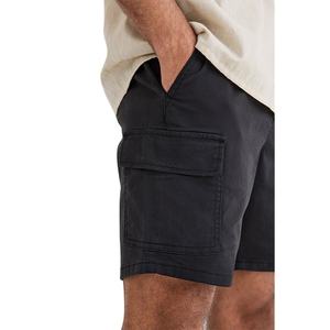 Jean court homme coupe slim uni 2026, taille standard, respirant, design streetwear d'été, meilleure vente, personnalisable, vente en gros - Product Image 4