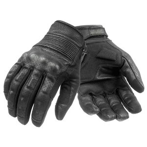 Guantes de moto de cuero genuino personalizados de invierno negro para Unisex-Ropa de carreras de automóviles impermeable y transpirable - Product Image 4