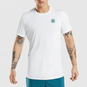 Venta caliente precio al por mayor logotipo personalizado diseño hombres camiseta transpirable nuevo estilo hombres gimnasio camiseta - Product Image 1