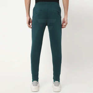 Pantalones deportivos de hombre de alta calidad con logotipo personalizado pantalones de jogging informales de talla grande XL ropa deportiva de algodón 100% liso teñido competitivo - Product Image 2