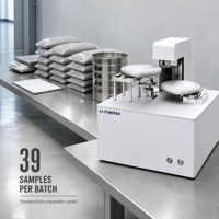 Machine d'encapsulation automatique de capsules en étain pour l'analyse élémentaire du carbone, de l'hydrogène et de l'azote, unité de préparation d'échantillons de laboratoire