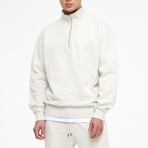 T-shirt de sport à col haut et manches longues et à séchage rapide pour hommes, coupe ajustée, de couleur unie au design personnalisé - Product Image 6