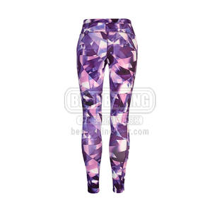 Leggings de yoga d'entraînement en polyester et spandex de haute qualité pour femmes - Product Image 3