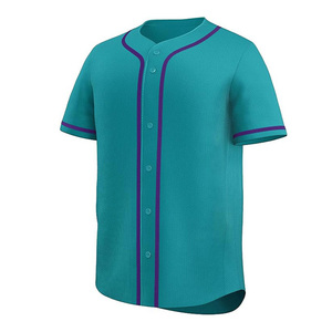 Maillot de baseball de haute qualité avec logo de nom personnalisé et vêtements de sport de couleur Baseball Softball Wear 100% Polyester Spandex Jersey - Product Image 2
