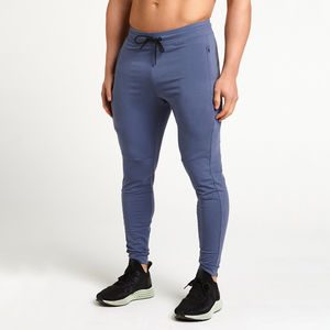 Pantalon de survêtement baggy à jambe droite 100% coton pour hommes pantalon de survêtement à la mode taille moyenne Hip Hop Style évasé personnalisable pour hommes - Product Image 2