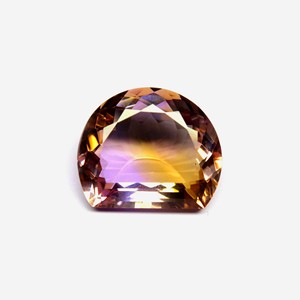 100% naturel avec coupe brillante Bio couleur amétrine pierre taillée à facettes amétrine fantaisie forme pierre précieuse pour la fabrication de bijoux - Product Image 1