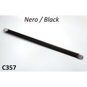 Correa negra para asiento de pasajero para Lambretta J100, J125 M3, LUI75, 150 Special, 150 SX - Product Image 1
