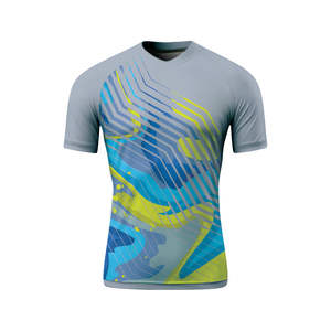 เสื้อแรชการ์ดโพลีเอสเตอร์/ สแปนเด็กซ์แขนยาวสำหรับใส่ออกกำลังกายเล่นเซิร์ฟและเสื้อ MMA สำหรับผู้ชาย - Product Image 2