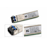 High Compatibility POE Optical Fiber Module for Carrier Network Broadband and Ethernet Systems 2.5G SFP LR 1310nm SMF 10km