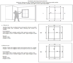 Prêt à l'emploi Installation facile du bricolage Volet en pvc Obturateur de <span class=keywords><strong>baie</strong></span> vitrée Lamelle en bois véritable Persienne en bois Volet de plantation Volet en aluminium - Product Image 5