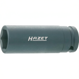 Hazet 6-Point Long Square <b>Impact</b> <b>Socket</b> 1/2'' with Traction Profile and Borehole - Product Image 3