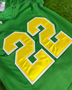 ชุดอเมริกันฟุตบอลชุดเดรสแขนสั้นระบายอากาศสีพื้น - Product Image 6