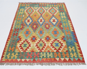 Tapis d'intérieur luxueux fait main noué à la main multicolores Design moderne de nœuds pour salon hôtel bureau commercial maison - Product Image 1