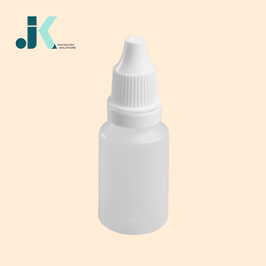 Frasco cuentagotas de plástico LDPE de 15ml de alta calidad con tapa de rosca para soluciones transparentes para productos OEM/ODM M0295 - Product Image 3